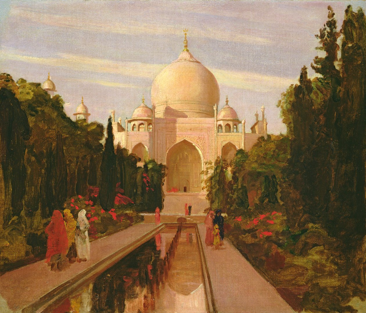 O Taj Mahal, 1877 de Valentine Cameron Prinsep
