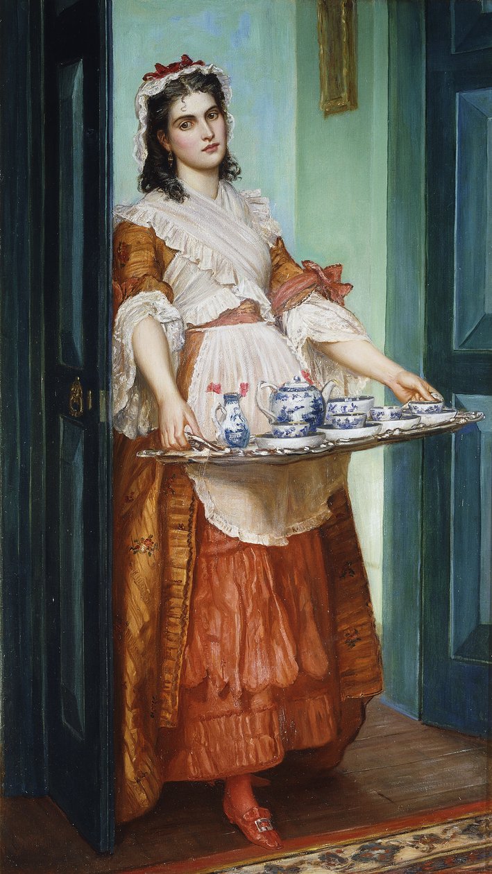 O Prato de Chá, de Valentine Cameron Prinsep