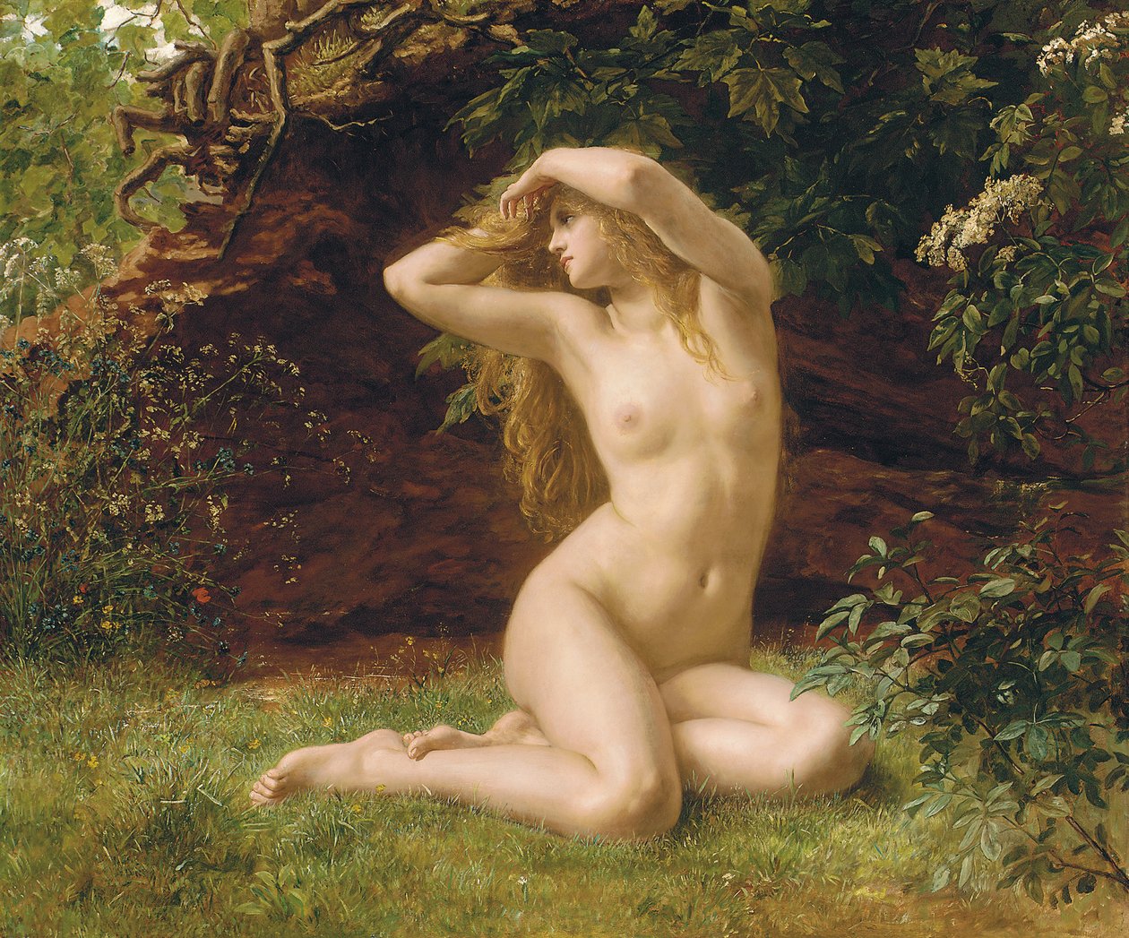 O Primeiro Despertar de Eva de Valentine Cameron Prinsep
