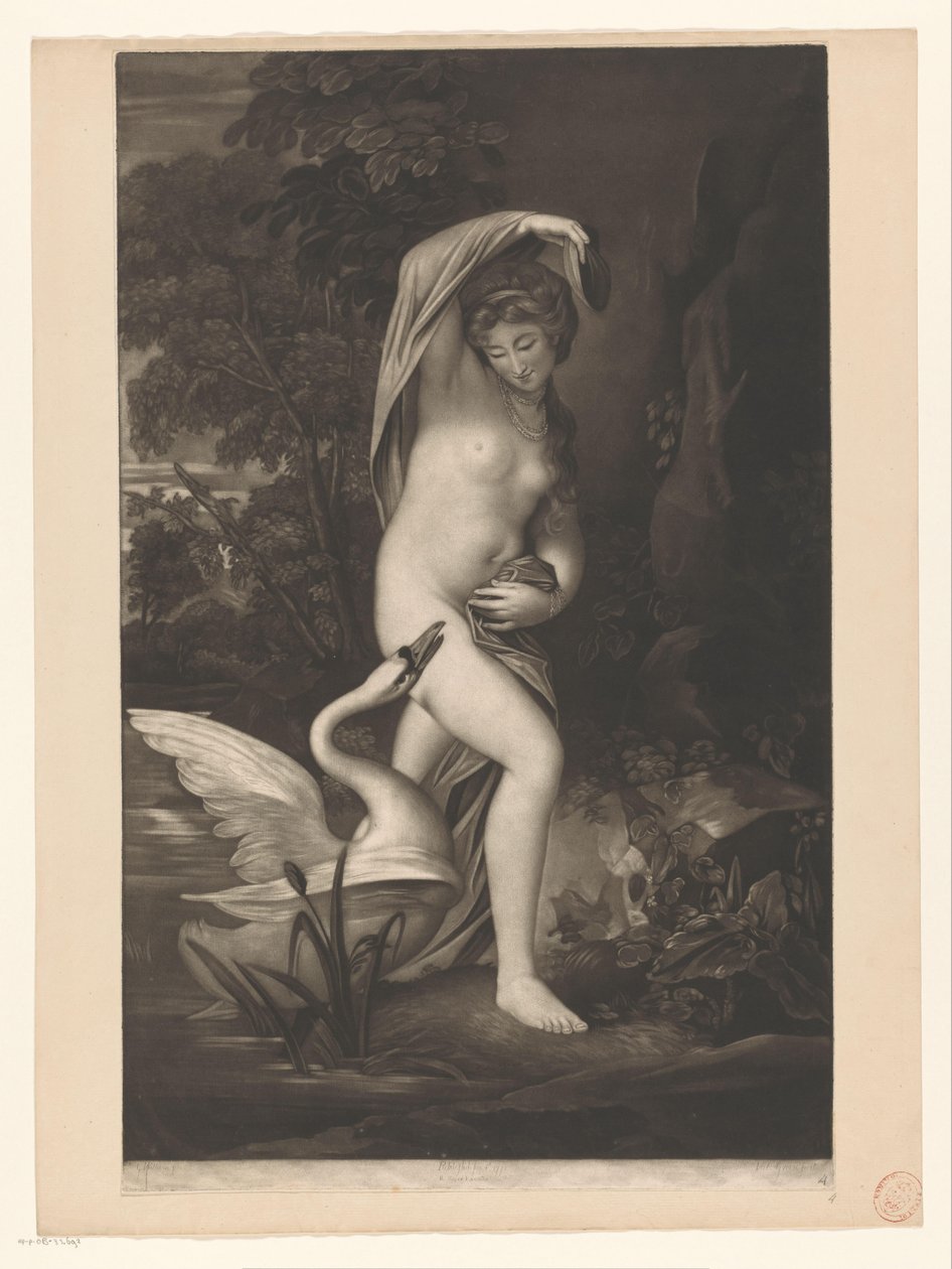 Leda e o cisne de Valentine Green