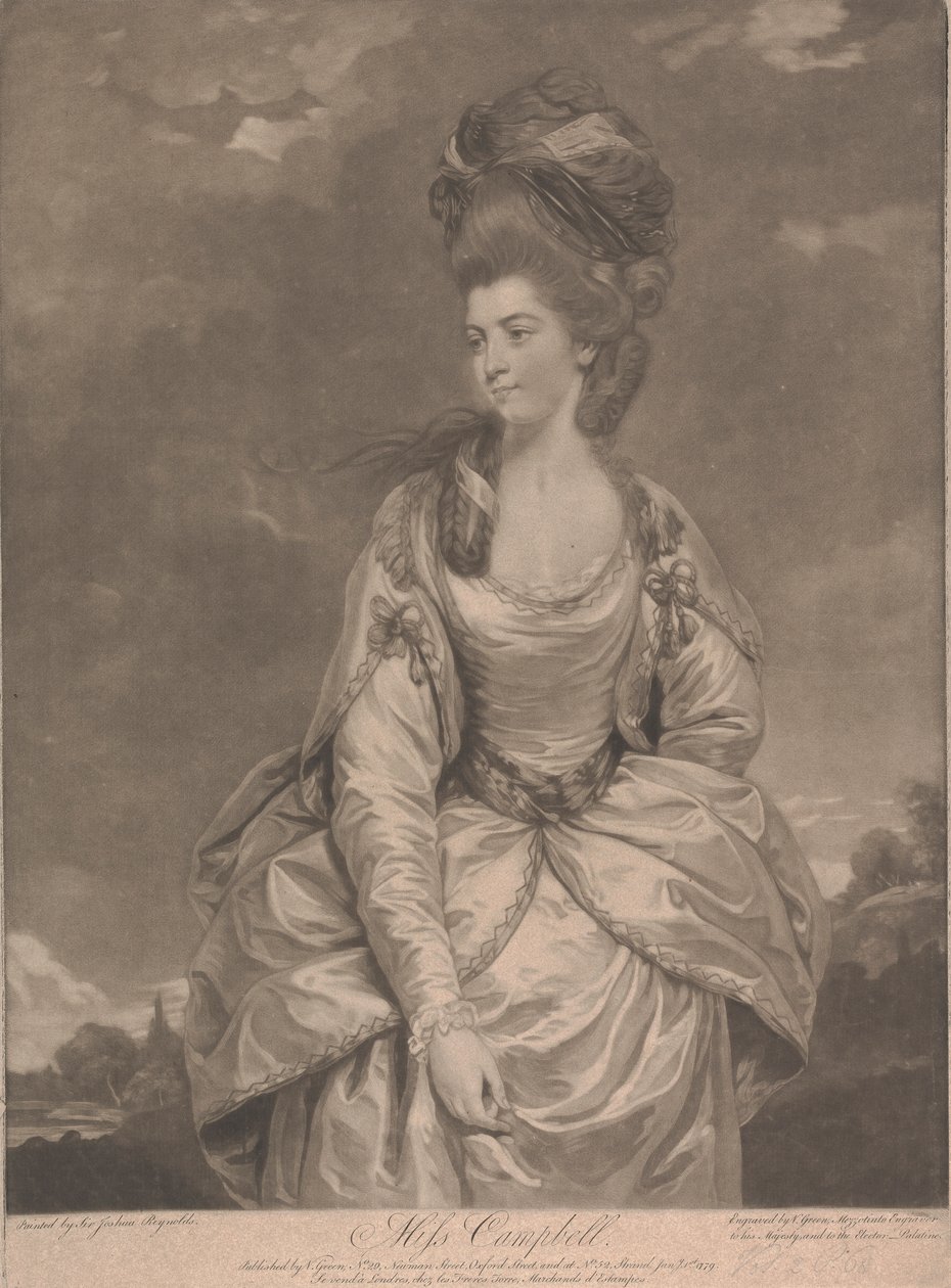 Miss Sarah Campbell de Valentine Green