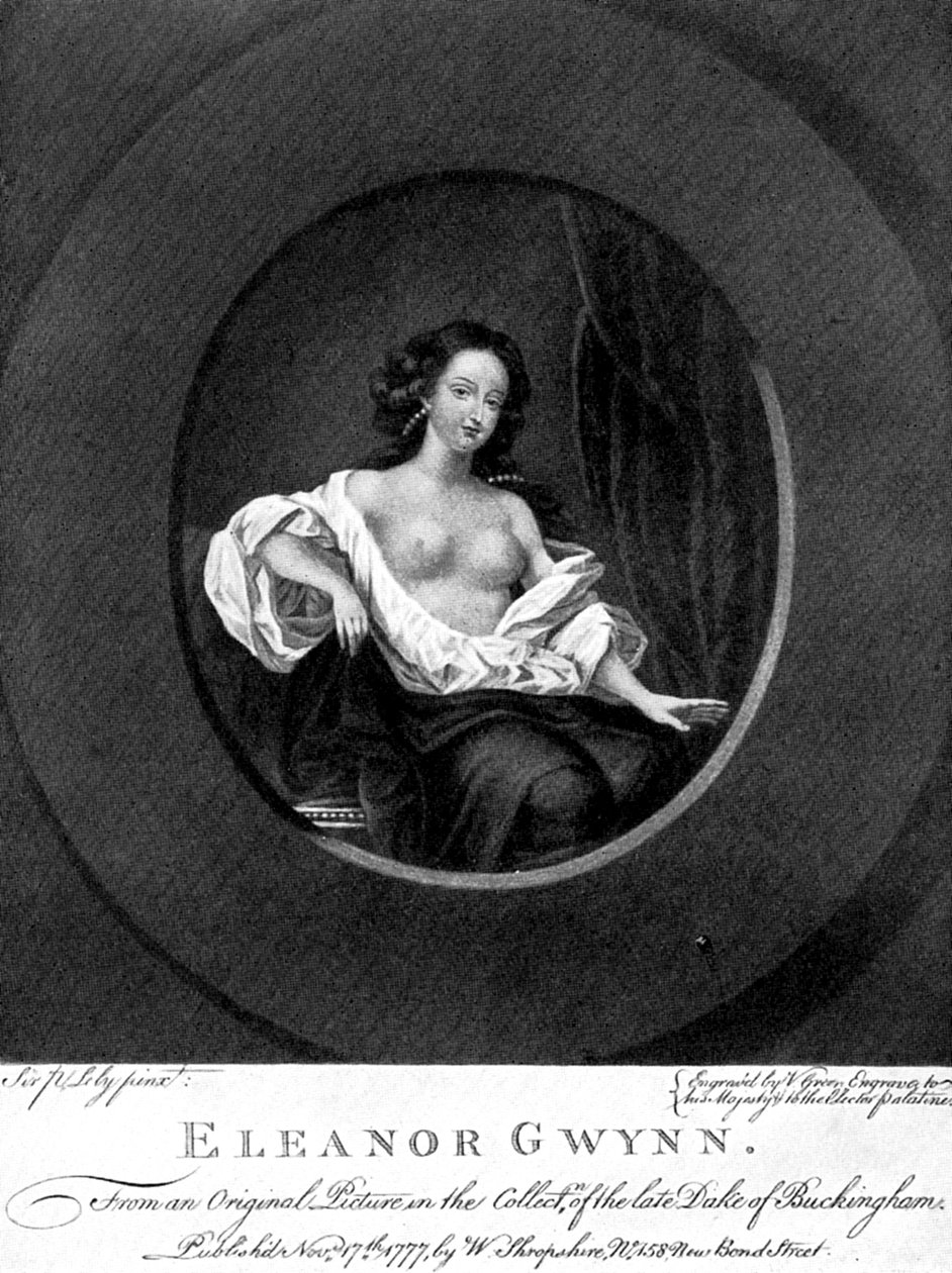 Nell Gwynne, atriz inglesa, século XIX. de Valentine Green