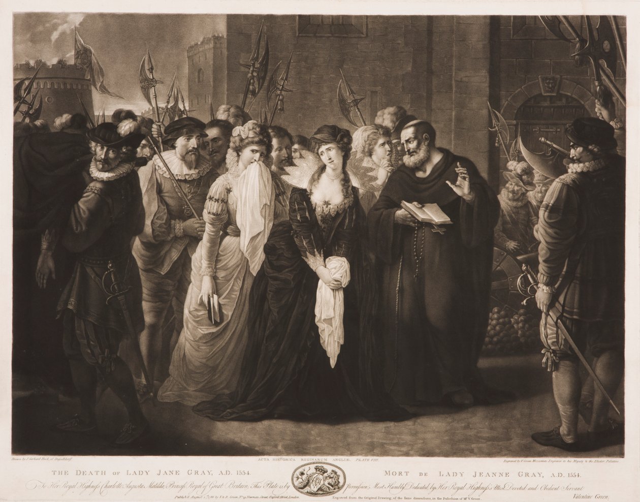 A Morte de Lady Jane Grey de Valentine Green