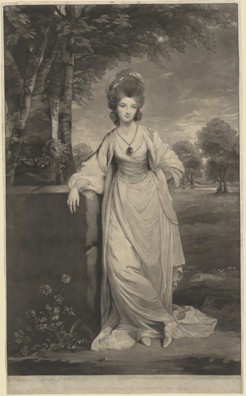 Lady Elizabeth Compton de Valentine Green after Sir Joshua Reynolds