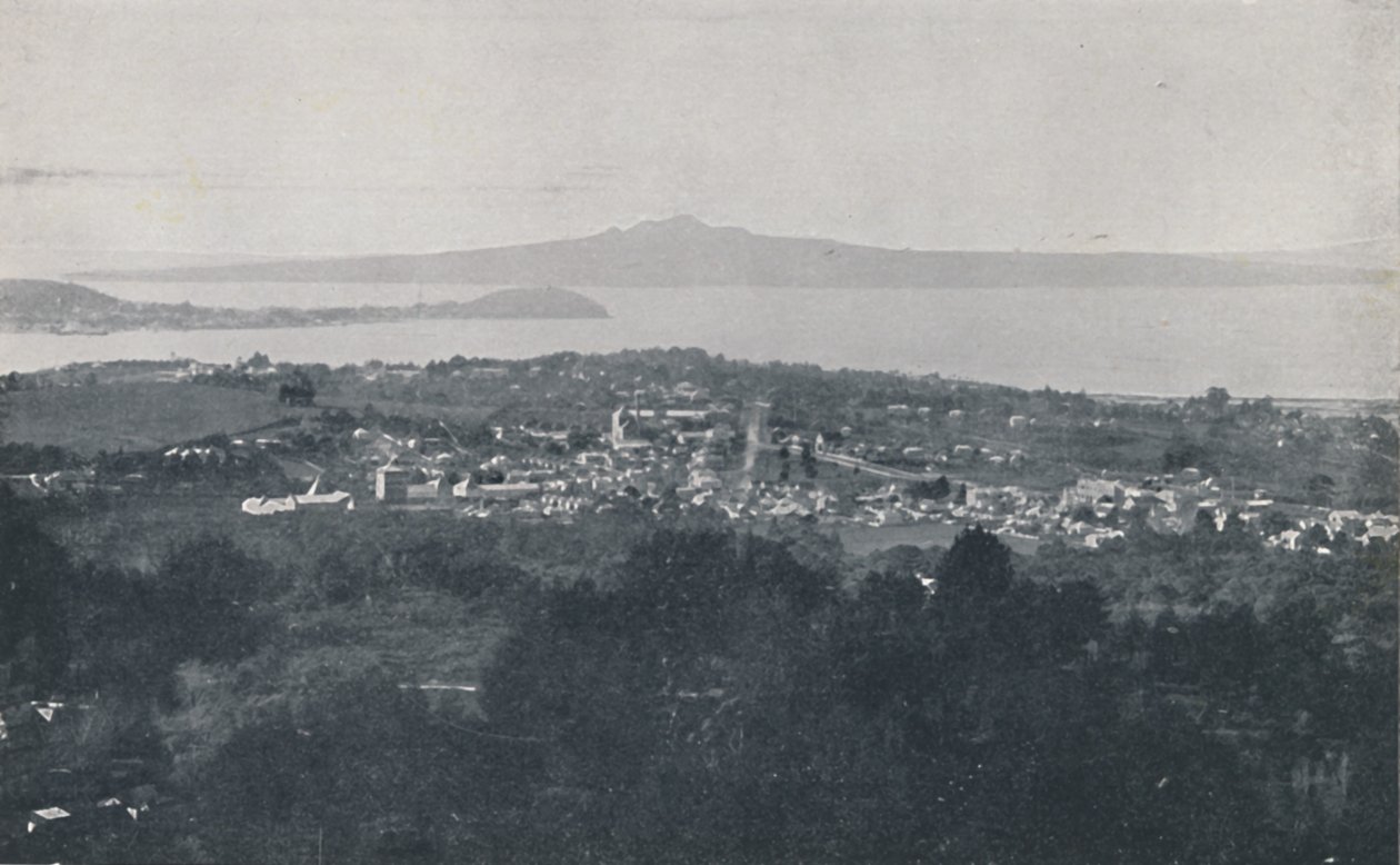 Porto de Auckland, 1924 de Valentine and Sons Ltd