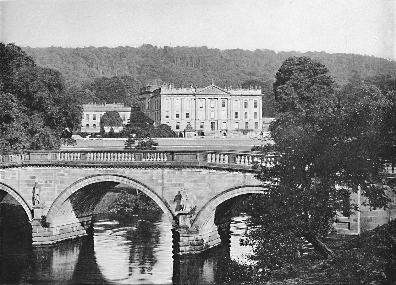 Casa Chatsworth, c1896 de Valentine and Sons Ltd