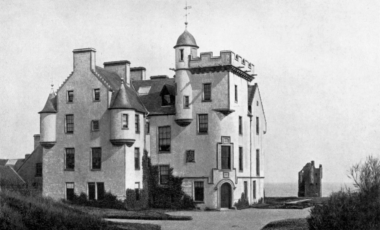 Castelo de Keiss, Caithness, Escócia, 1924-1926 de Valentine and Sons Ltd