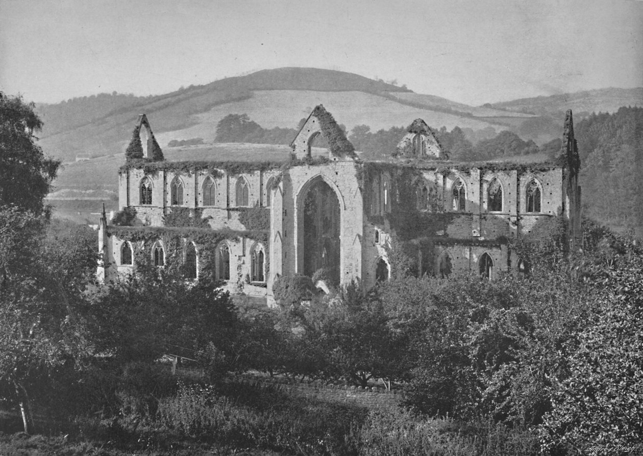 Abadia de Tintern, c1896 de Valentine and Sons Ltd