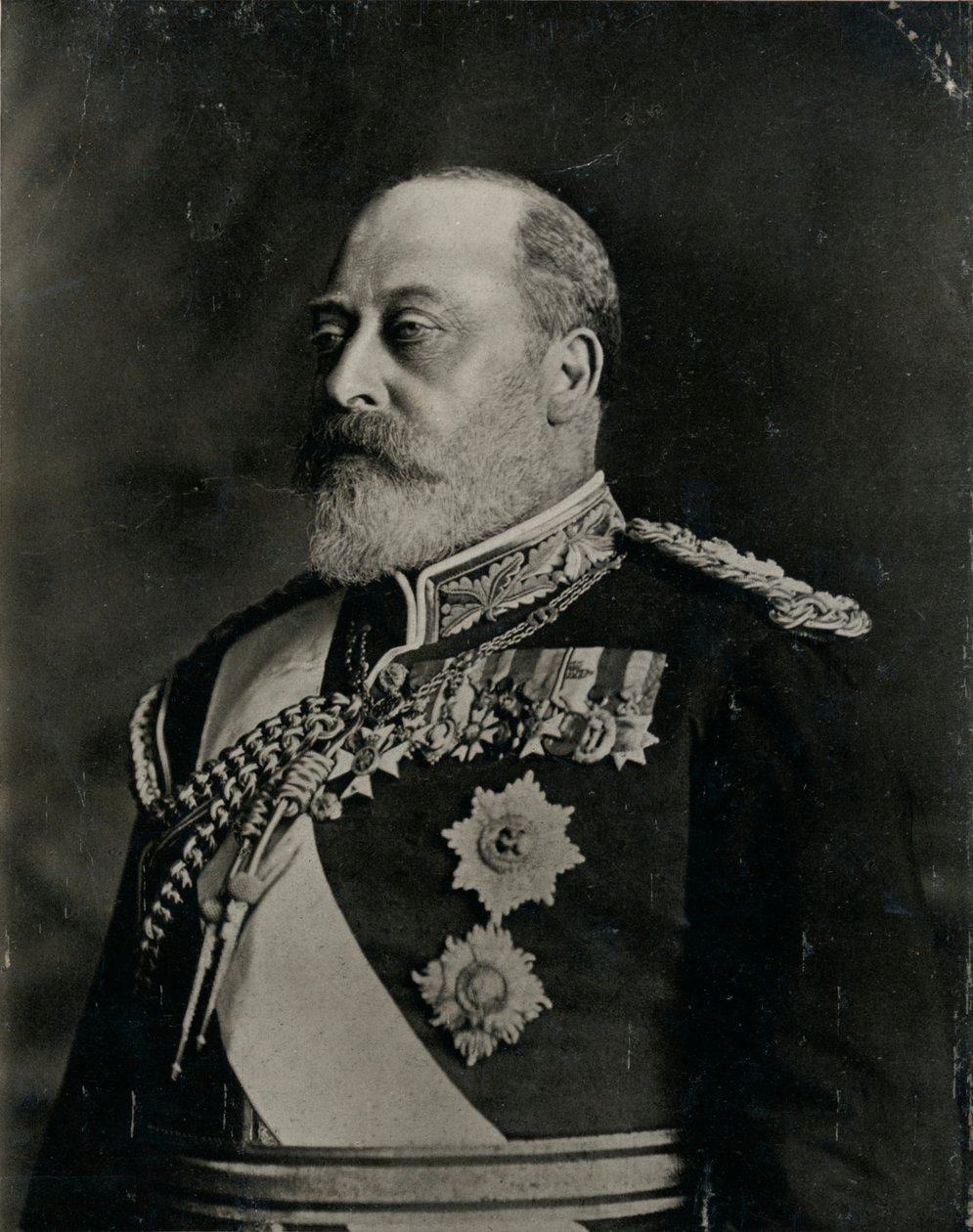 Rei Eduardo VII, Albert Edward, 1841-1910, 1904 de Valentine and Sons Ltd