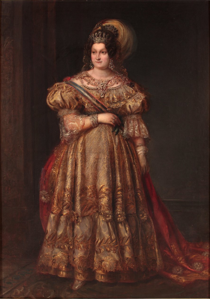 Maria Cristina de Bourbon de Valentin Carderera y Solano
