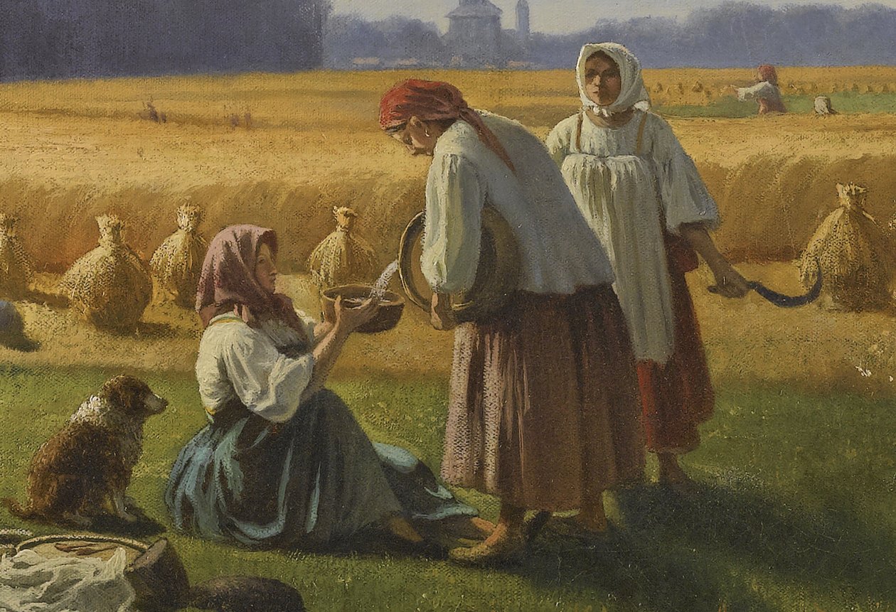 A colheita, 1865 de Valerian Konstantinovich Kamenev