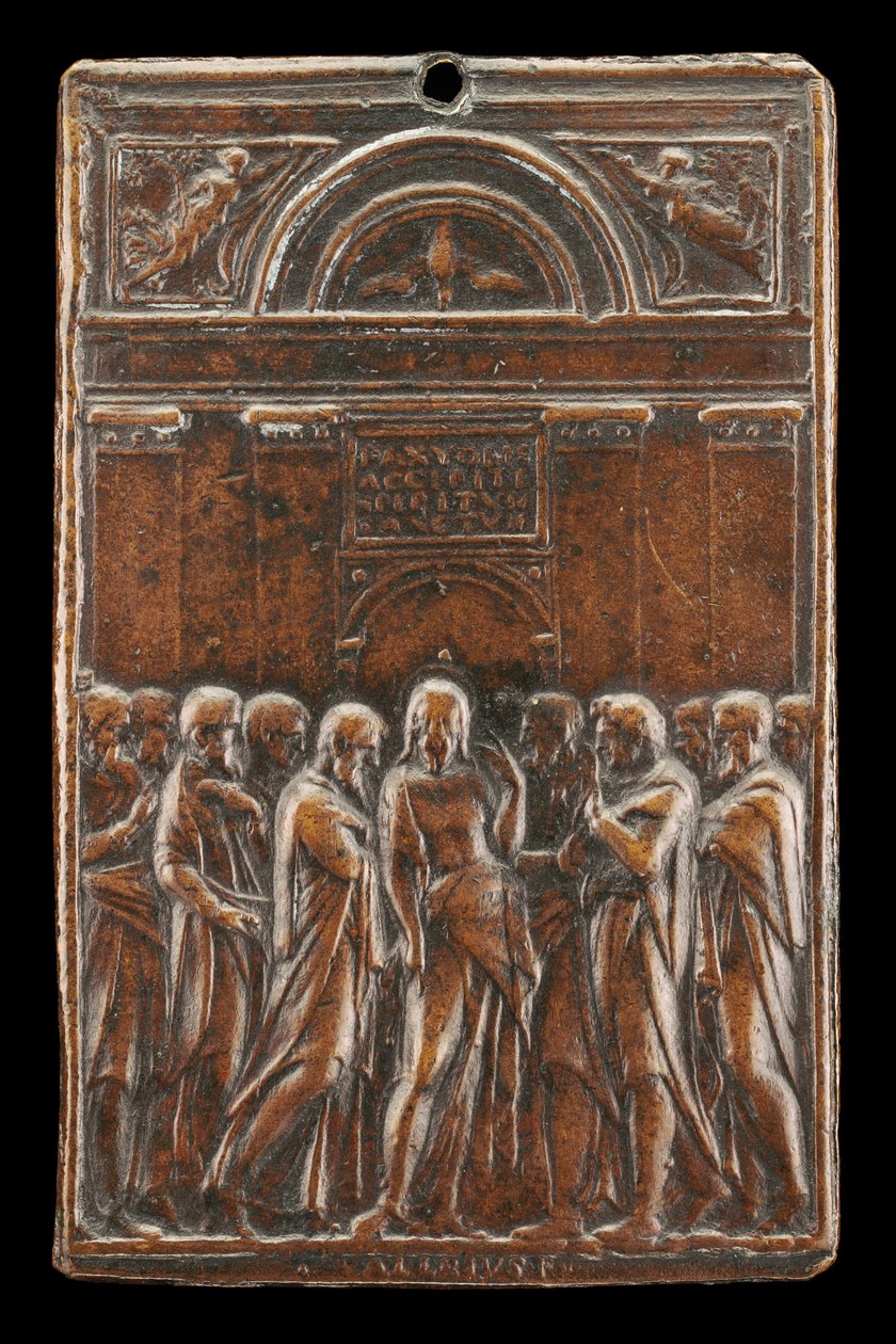 Cristo Aparecendo aos Apóstolos. de Valerio Belli
