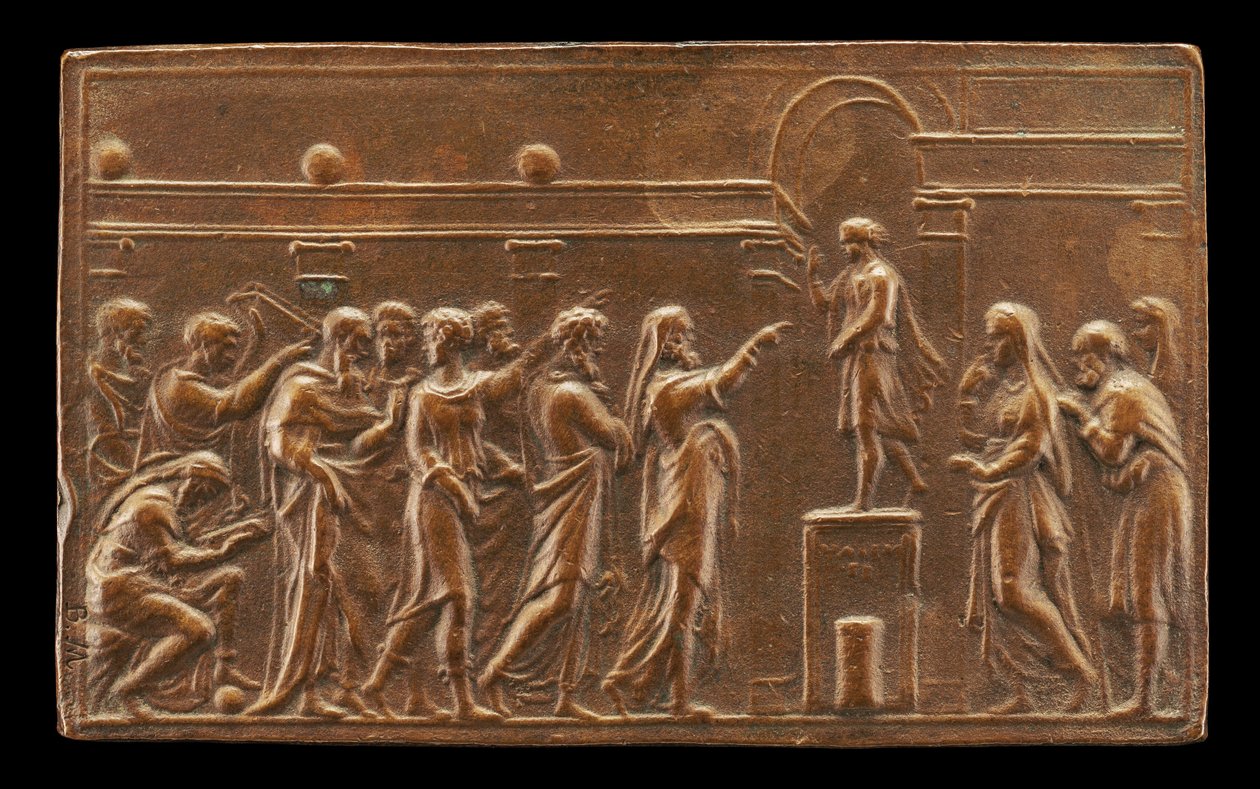 Jesus entre os médicos, 1537 ou depois. de Valerio Belli