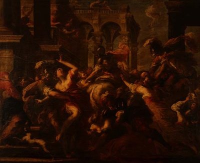Violação das Sabinas de Valerio Castello