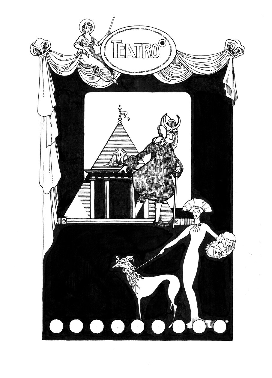 Teatro, um templo mágico entre o Oriente e o Ocidente de Valerio Eletti