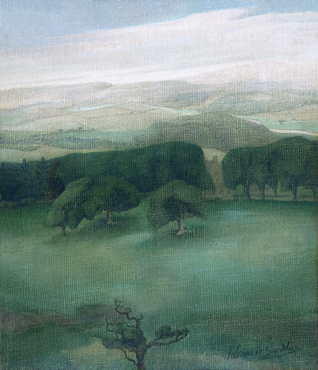 Montanhas em Cardiganshire de Valerius de Saedeleer