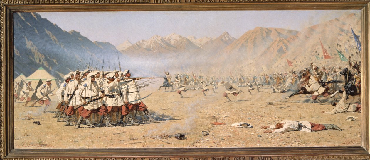Ataque Surpresa, 1871 de Vasili Vasilievich Vereshchagin