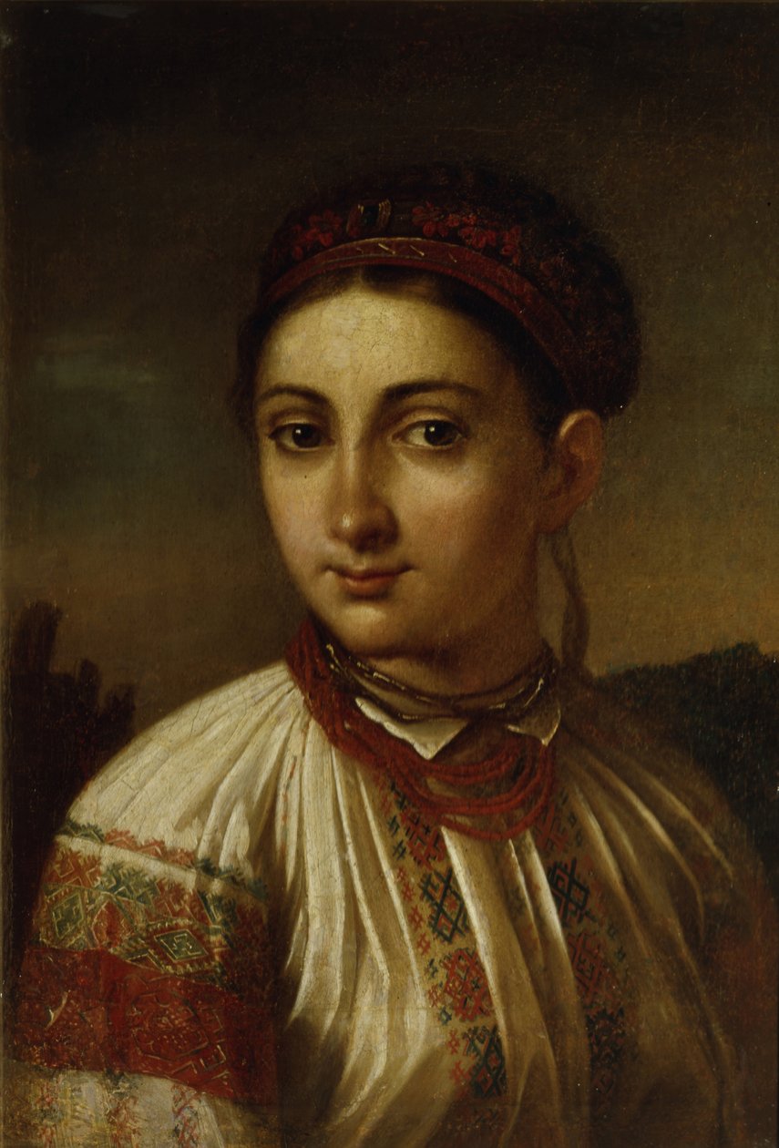 Garota de Podillia de Vasili Andreevich Tropinin