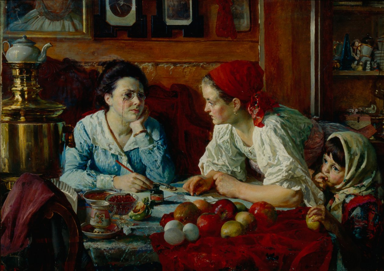 Carta a Petersburgo, 1902 de Vasili Andreyevich Golynsky
