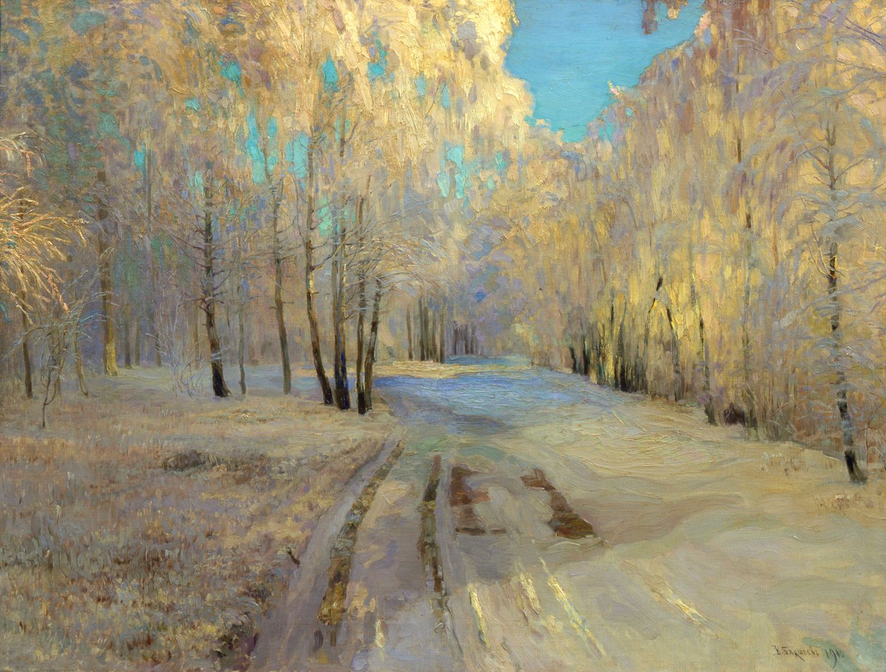 Geadas, 1900. de Vasili Baksheyev