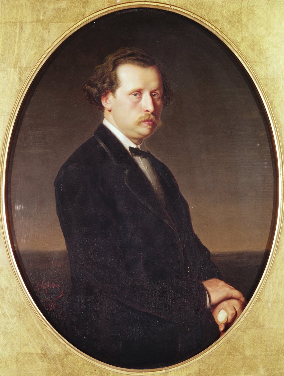 Retrato de NG Rubinstein de Vasili Grigorevich Perov