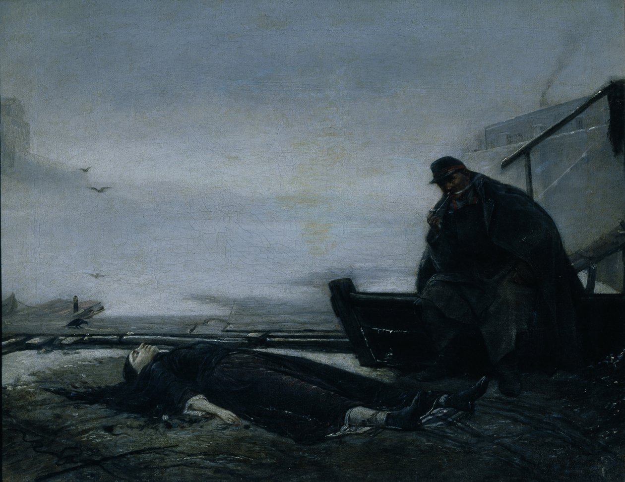 O afogado, meados da década de 1860 de Vasili Grigorevich Perov