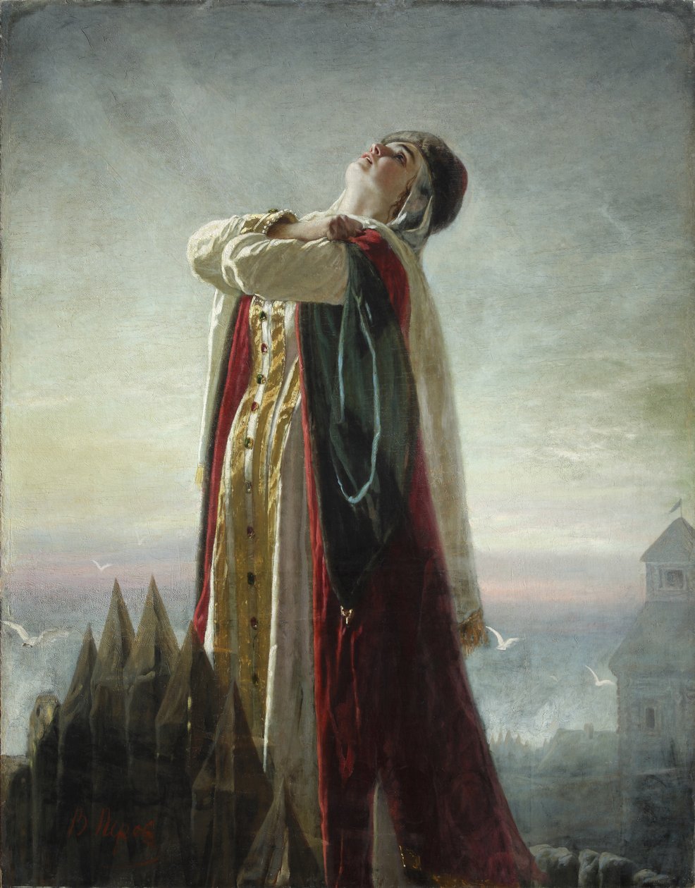 Yaroslavnas Lament, 1880 de Vasili Grigorevich Perov