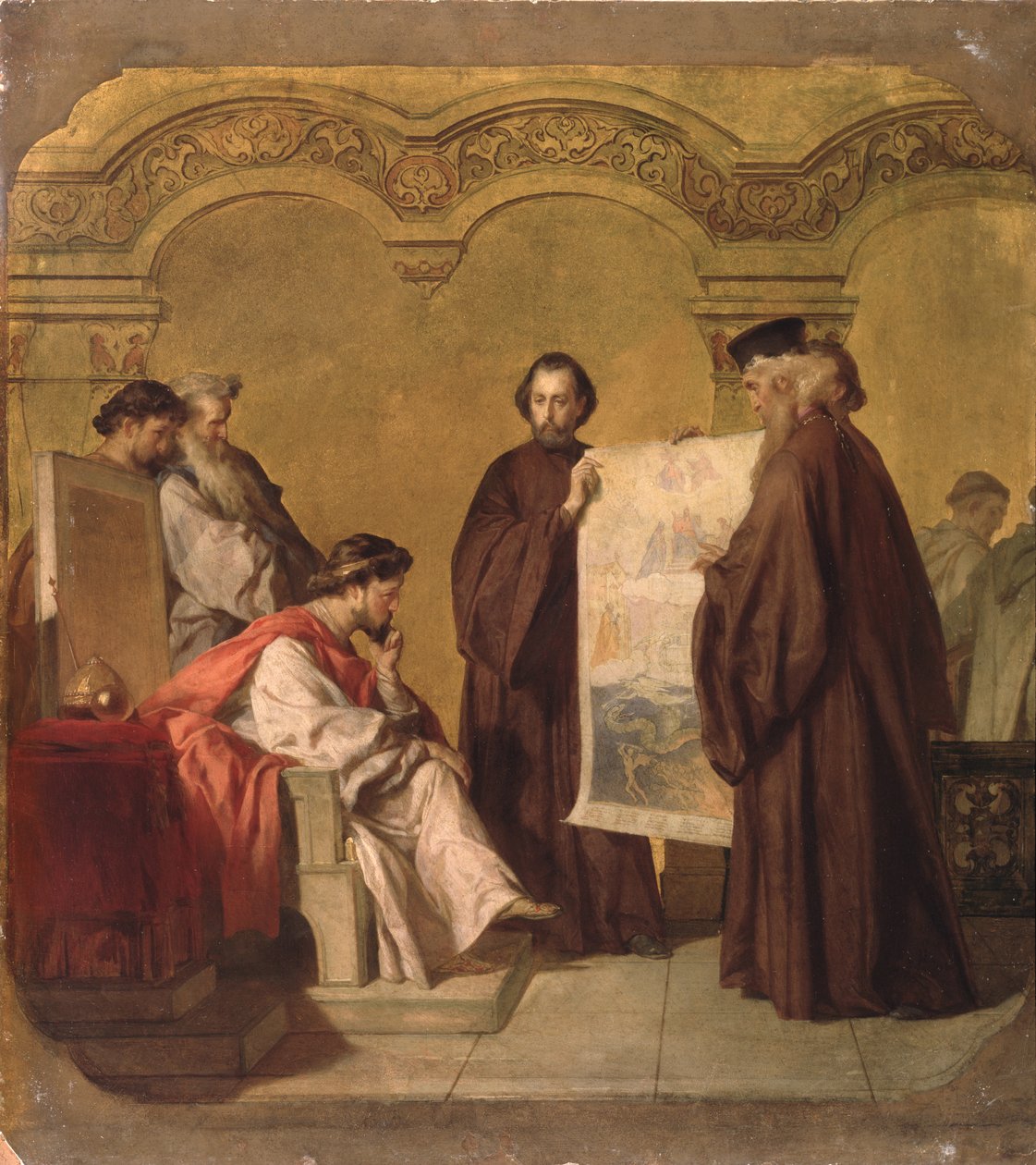 Grão-Duque Vladimir recebendo os embaixadores de Vasili Petrovich Vereshchagin