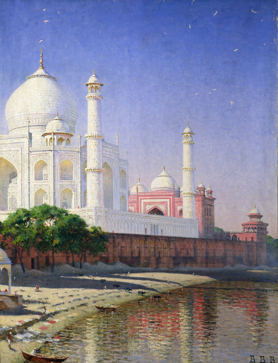 Taj Mahal (óleo sobre tela) de Vasili Vasilievich Vereshchagin