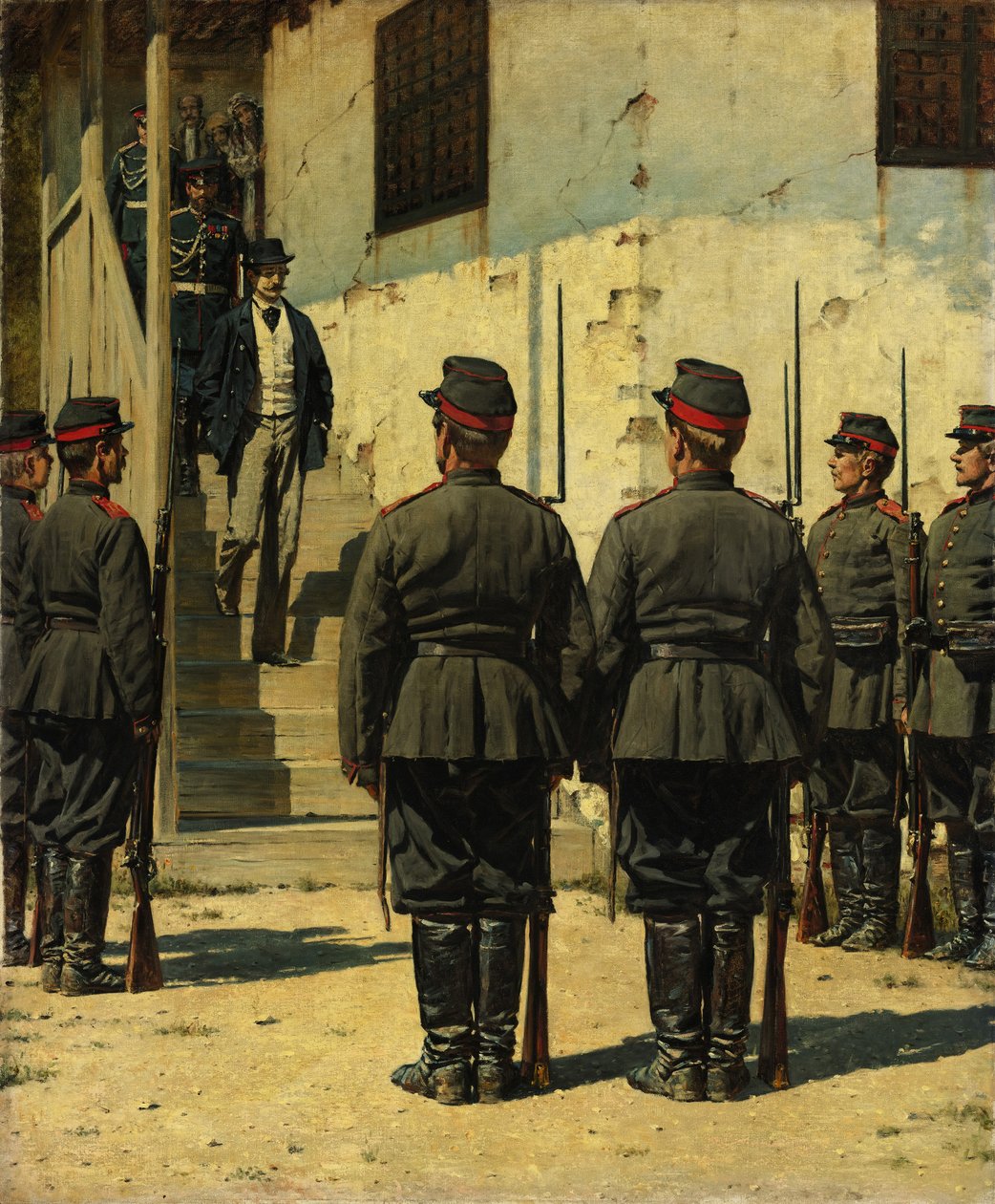 O espião de Vasili Vasilievich Vereshchagin