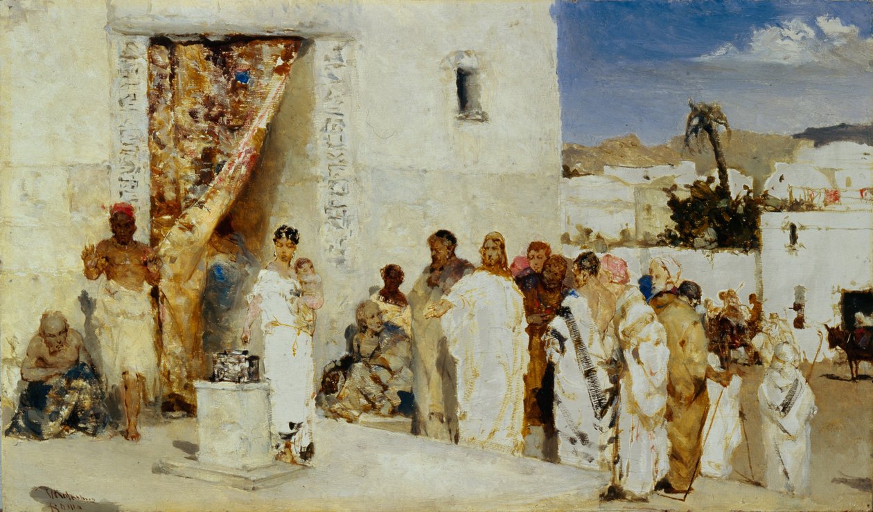 O ácaro das viúvas, década de 1890 de Vasilii Kotarbinsky