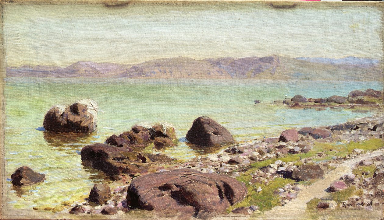 Costa Rochosa, 1889 de Vasilij Dmitrievich Polenov