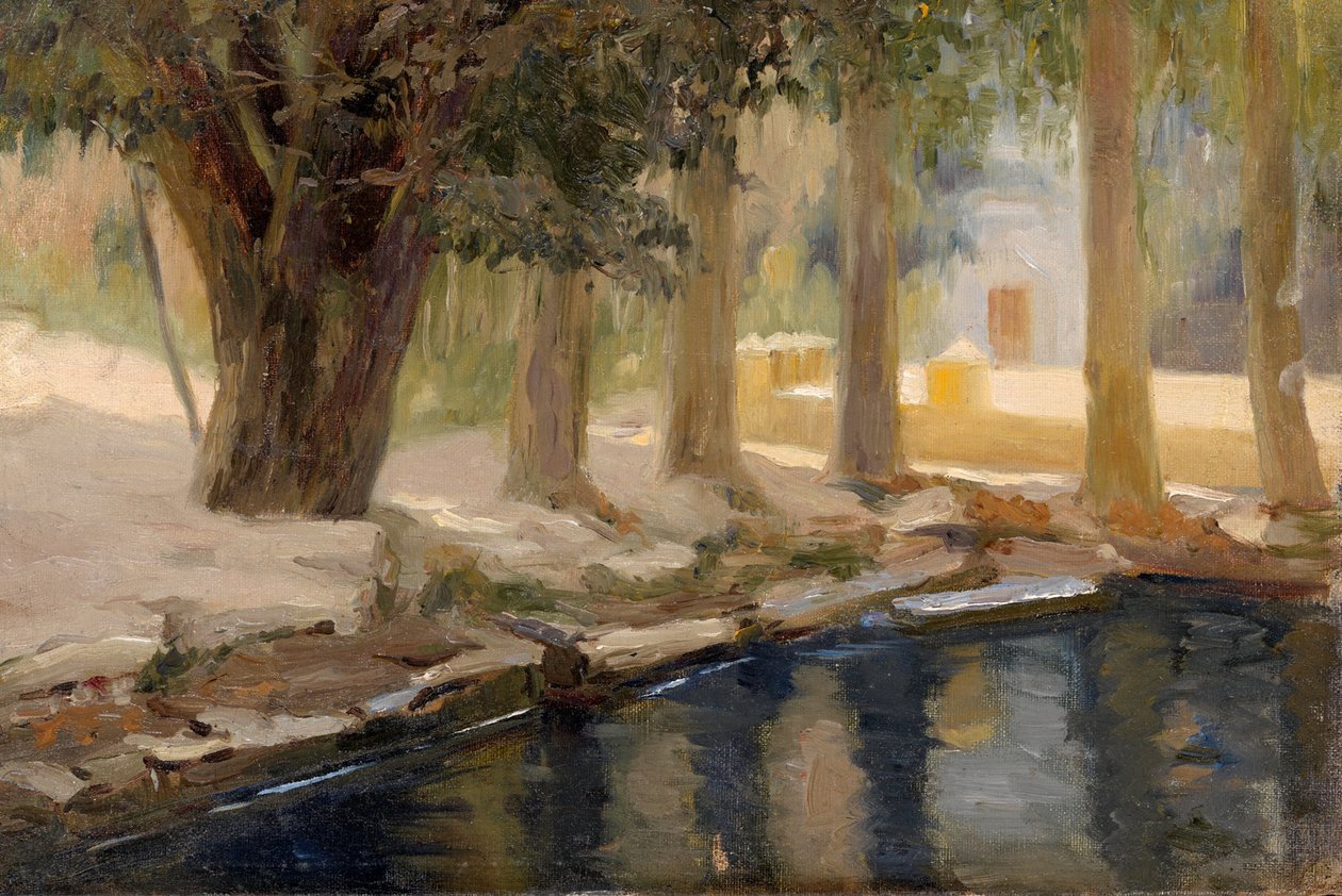 Jardim do Getsêmani, década de 1880 de Vasilij Dmitrievich Polenov