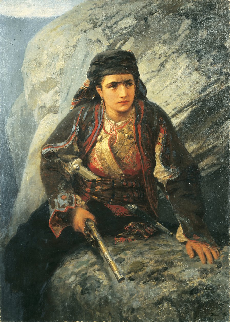 The Herzegovinian on Lookout de Vasilij Dmitrievich Polenov