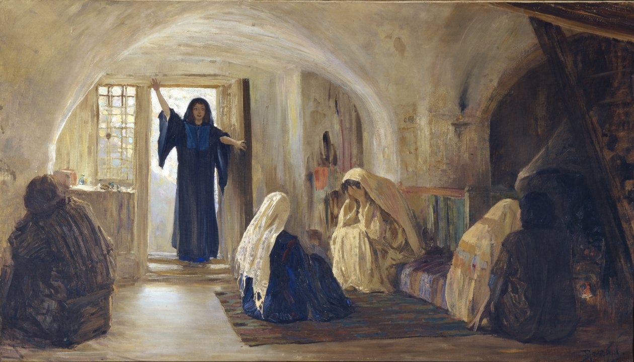 Introduziu uma alegria chorosa, 1899-1905 de Vasilij Dmitrievich Polenov