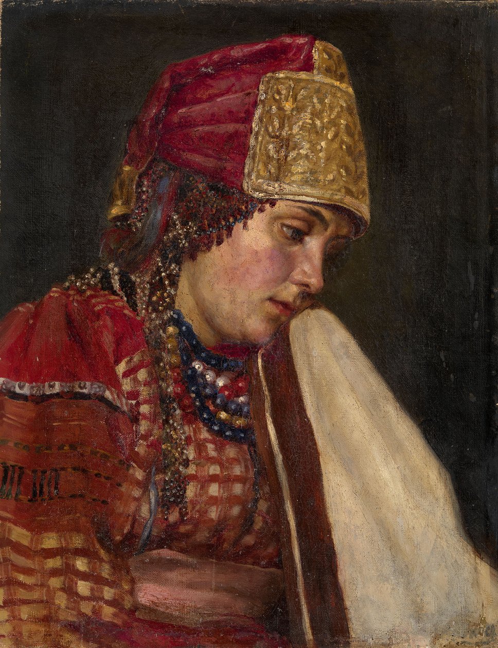 Boyars Wife de Vasilij Ivanovic Surikov