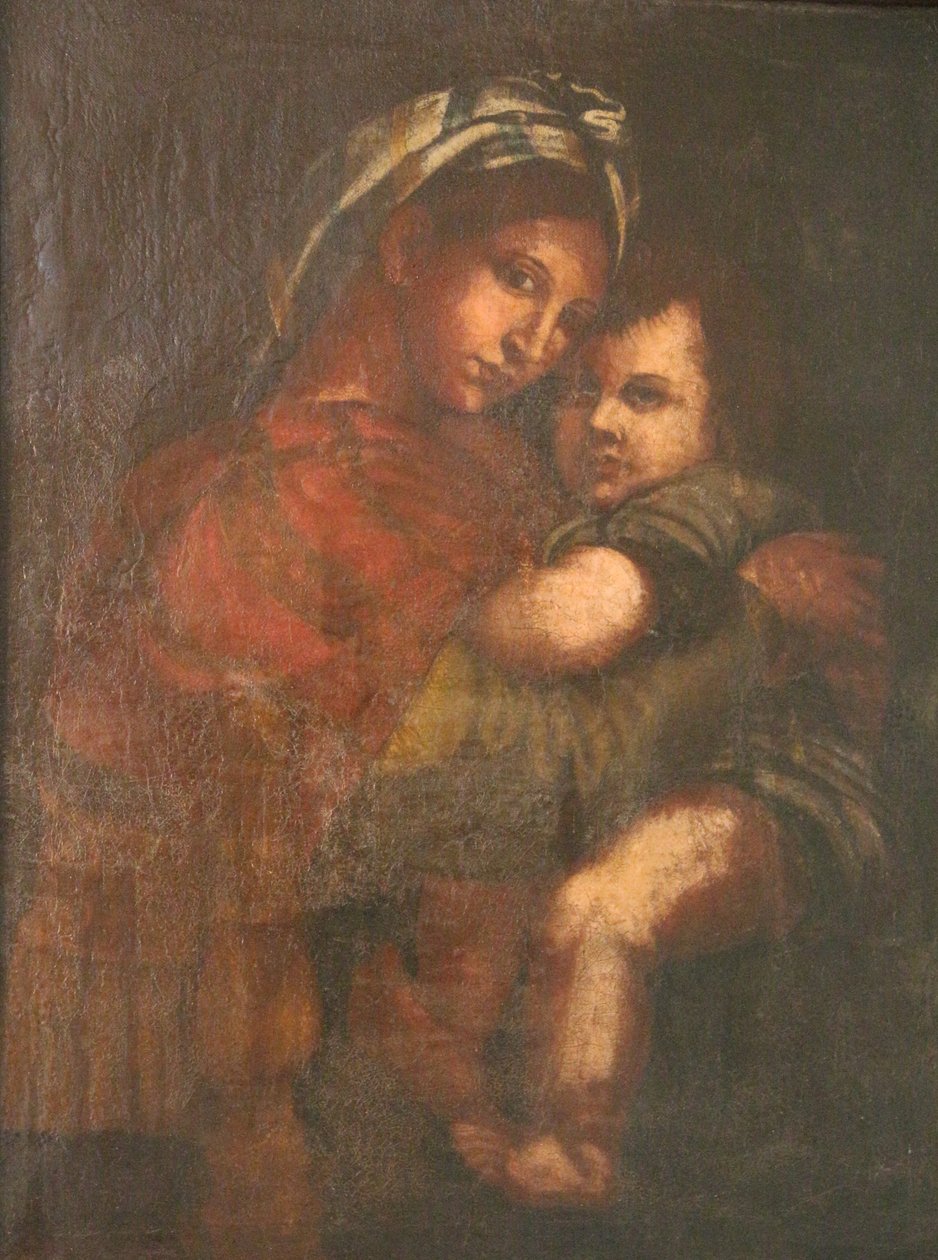 Madonna e criança de Vasilis Michaelides