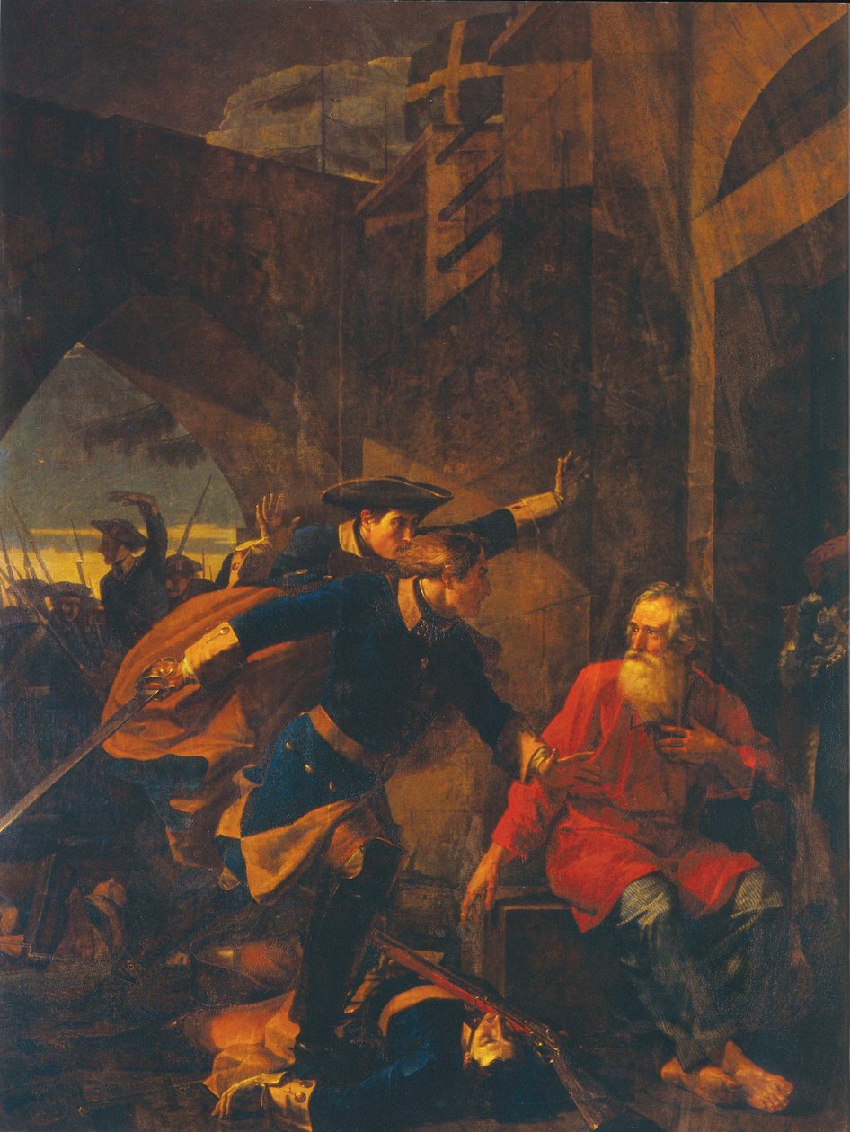 A ação heróica do comerciante Igolkin de Vasily Shebuyev