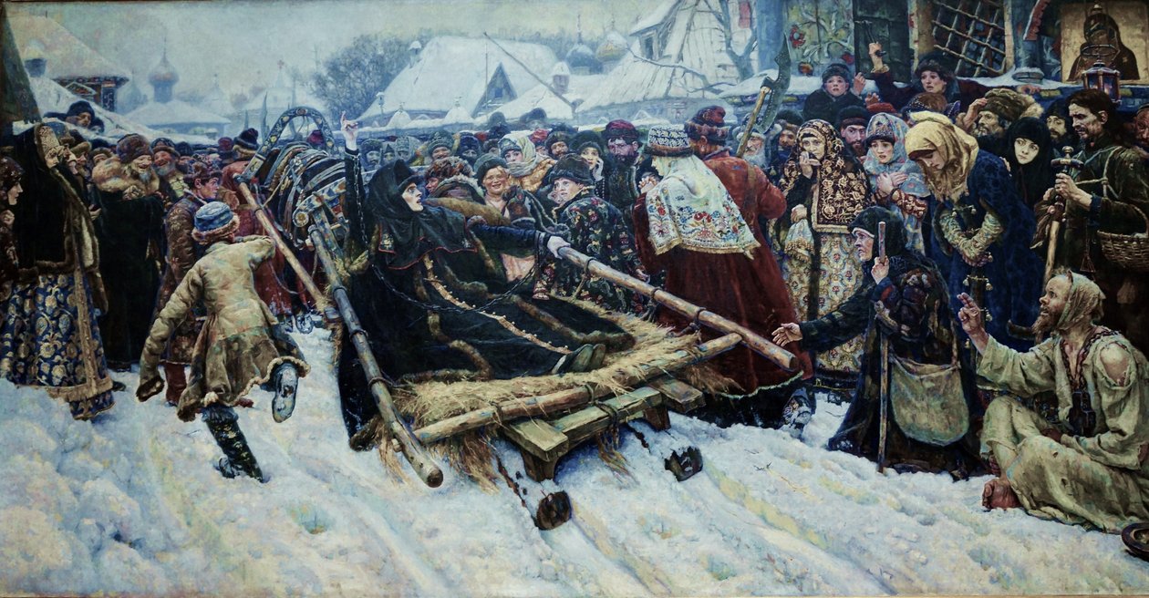Boyarynya Morozova de Vasilij Ivanovic Surikov