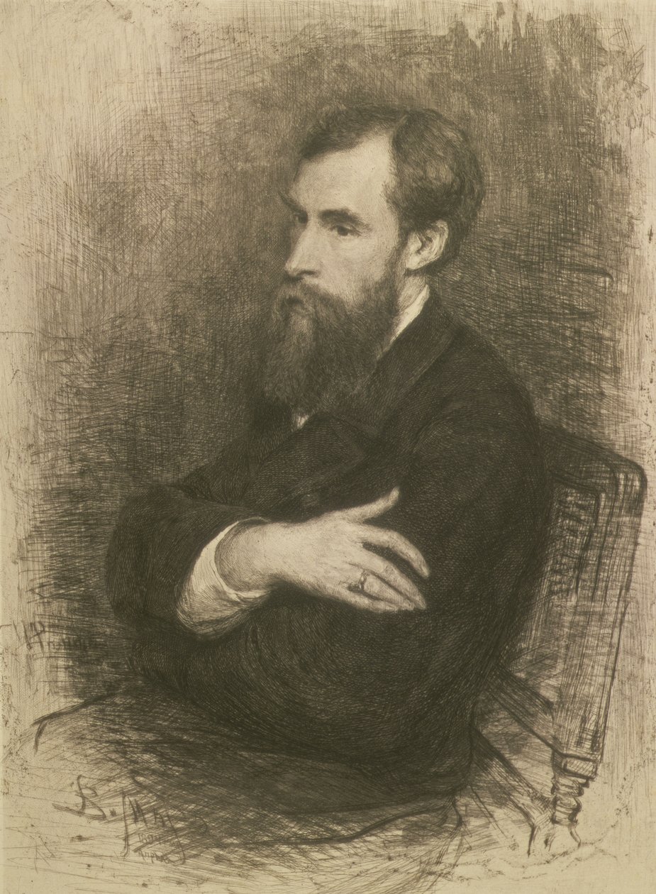 Retrato de Pavel Mikhailovich Tretyakov (1832-98), 1894 de Vasily Vasilievich Mate