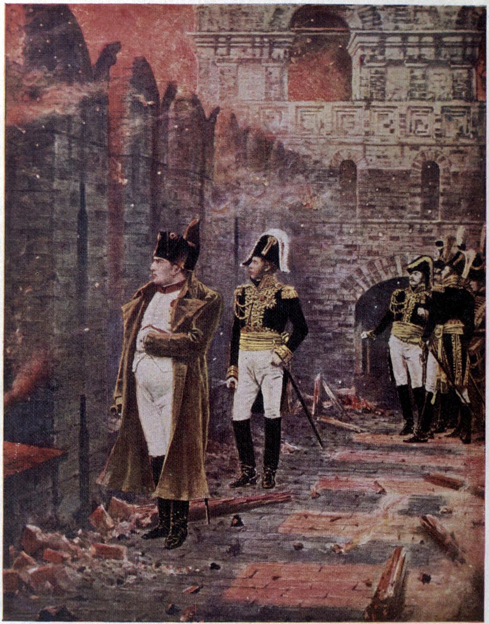 O Kremlin está pegando fogo! de Vasili Vasilievich Vereshchagin