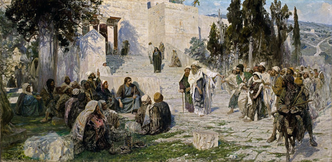 Aquele que está sem pecado... de Vasily Polenov