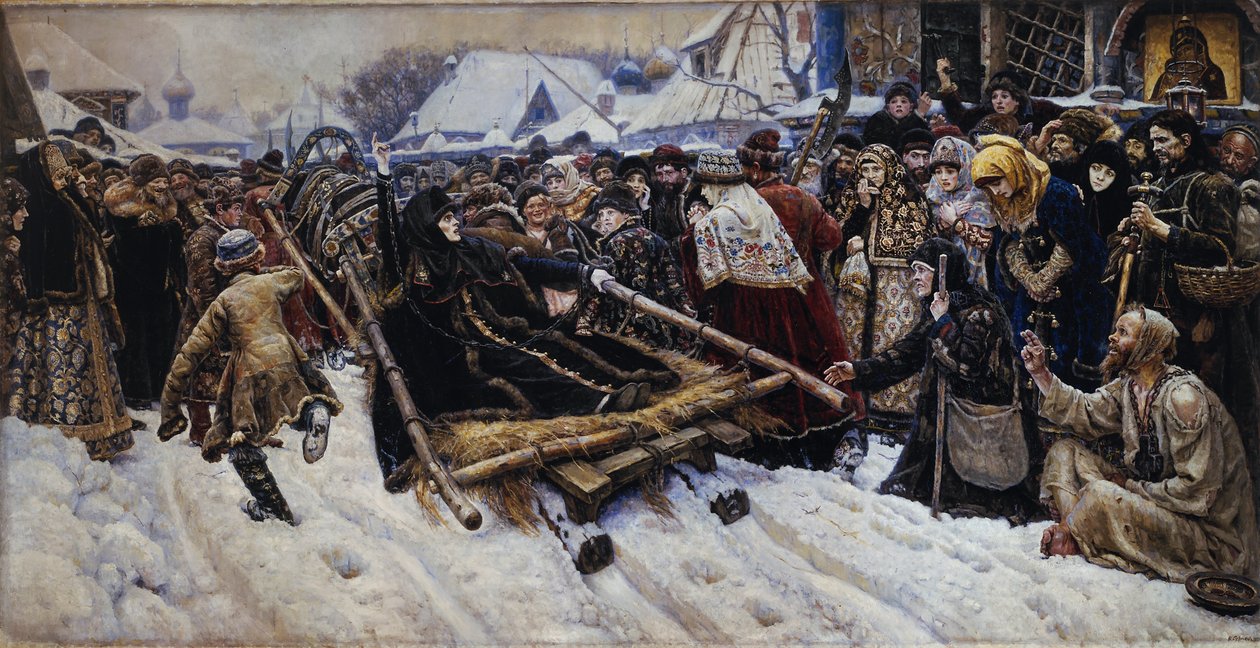 Boyarynya Morozova de Vasily Surikov