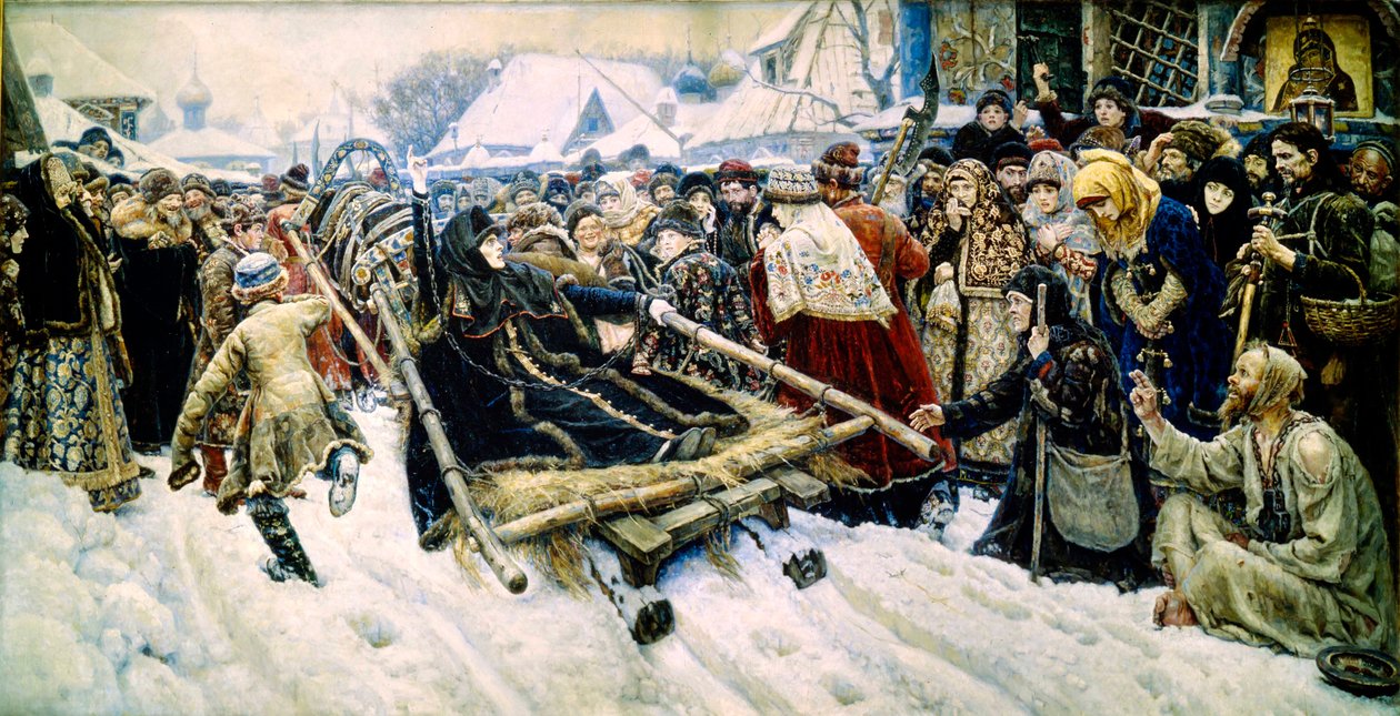 Boyarynya Morozova, 1887. de Vasily Surikov