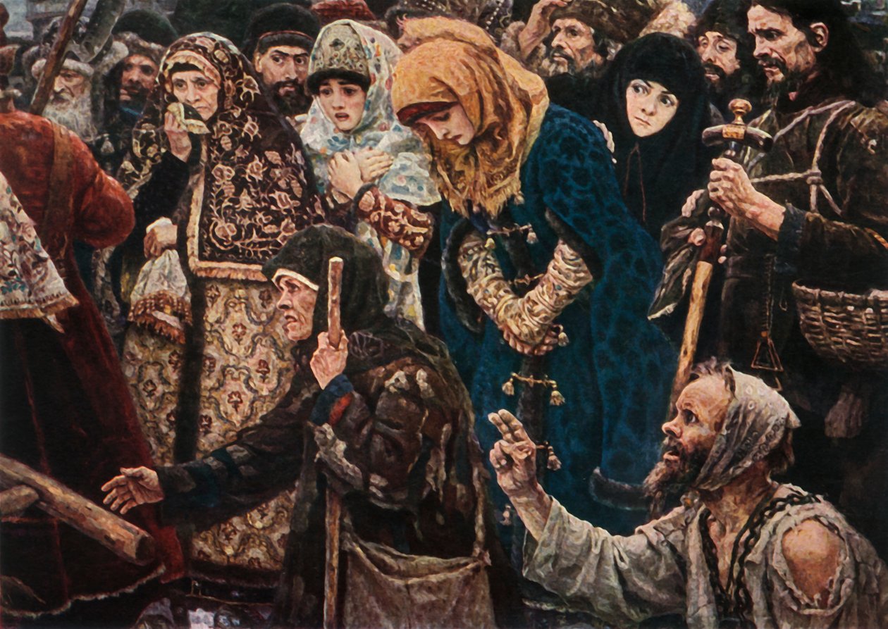 O Boyar Morozova, 1887, 1965. de Vasily Surikov