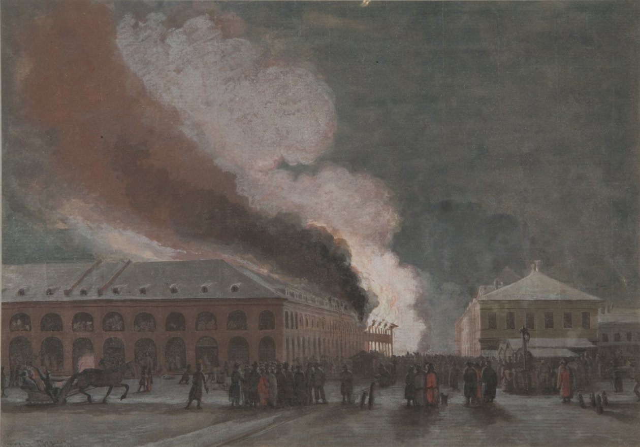 Fogo nas linhas de comércio de sal de Georg Wilhelm Timm