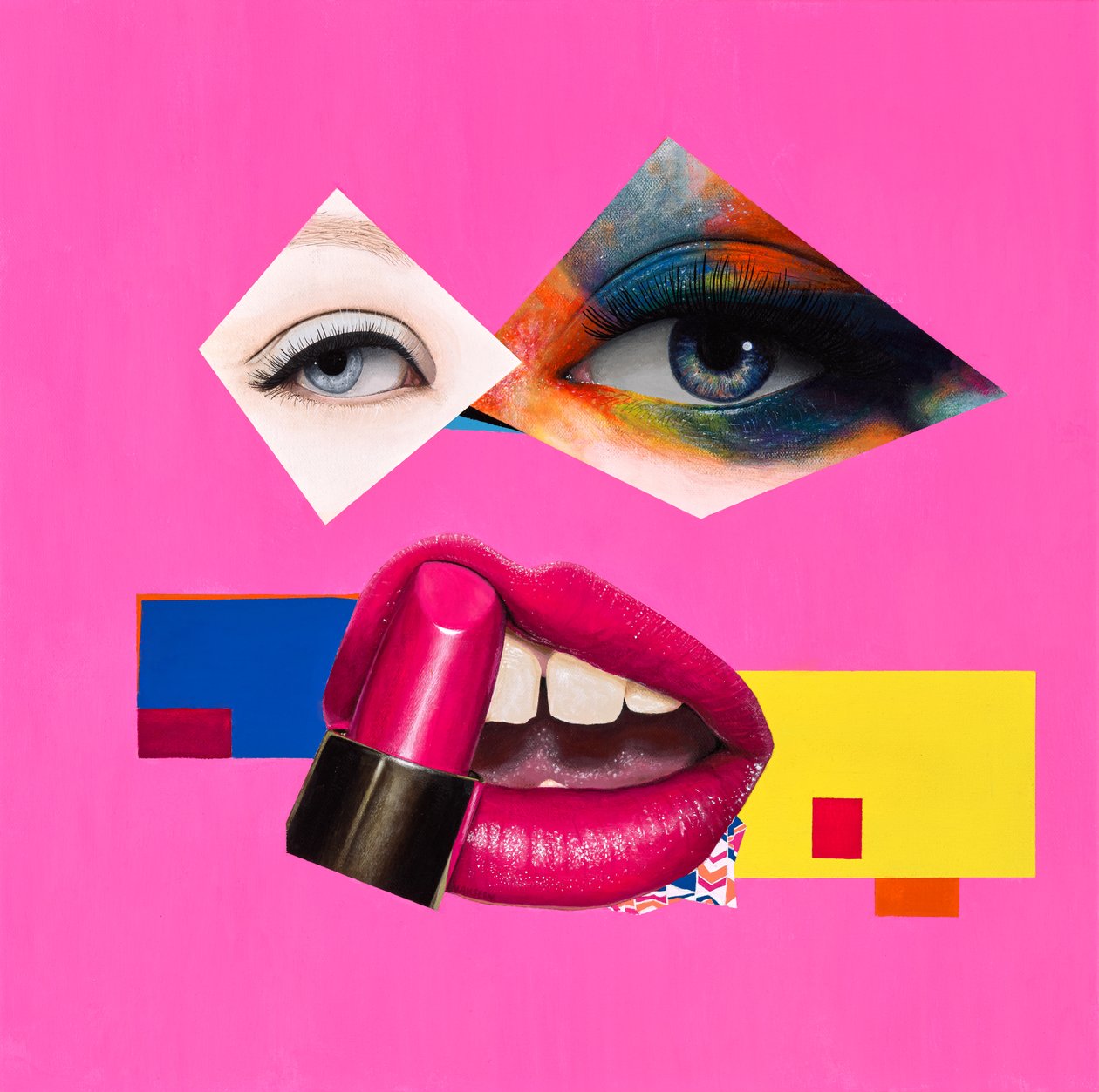 Apatetic Me, 2016 (Acrílico sobre tela) de Vaskeen Vaskeen