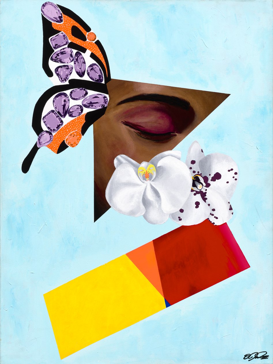 Madame Renascença, 2014 (Acrílico sobre tela) de Vaskeen Vaskeen