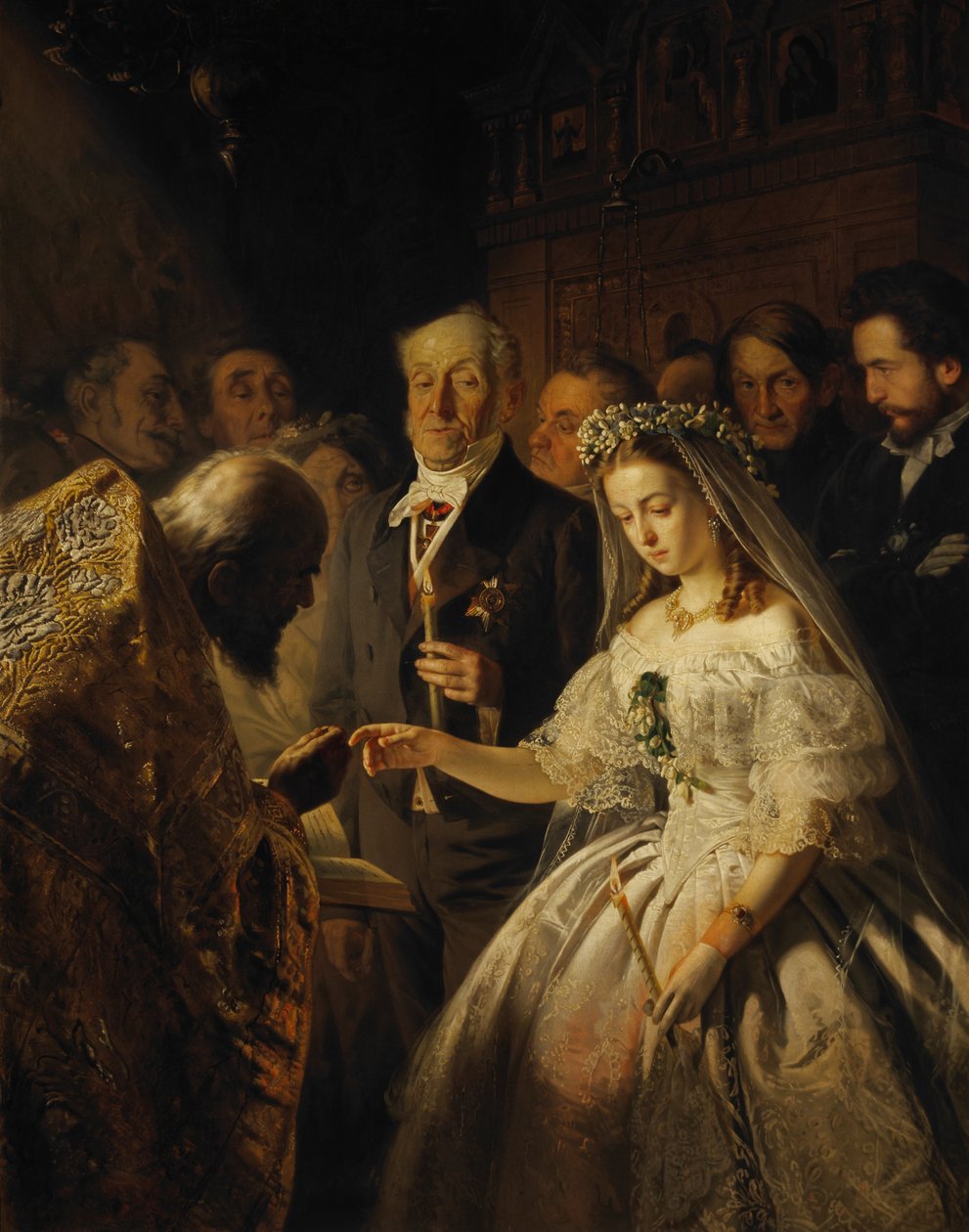 Casamento desequilibrado de Vassili Vladimirovich Pukiryov