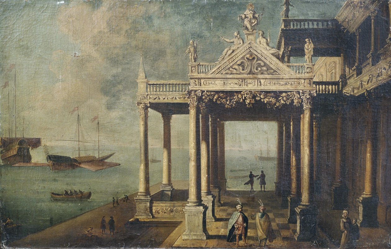 Arquitetura capriccio de Venetian